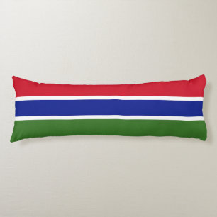 Vlag van Gambia Lichaamskussen