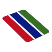 Vlag van Gambia Magneet (Rechterzijde)