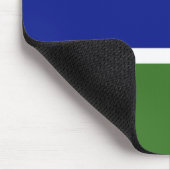 Vlag van Gambia Muismat (Hoek)
