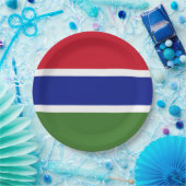 Vlag van Gambia Papieren Bordje (Feest)