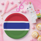 Vlag van Gambia Papieren Bordje (Feest)