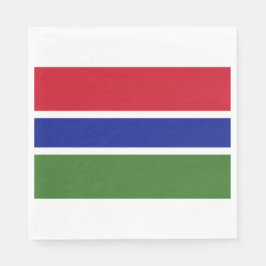 Vlag van Gambia Servet