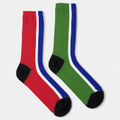 Vlag van Gambia Sokken (Rechts)