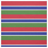 Vlag van Gambia Stof (Swatch)