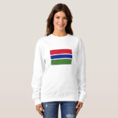 Vlag van Gambia Trui (Voorkant volledig)