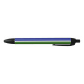 Vlag van Gambia Zwarte Inkt Pen (Bodem)