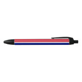 Vlag van Gambia Zwarte Inkt Pen (Bovenkant)