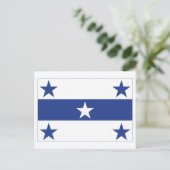 vlag van Gambier Briefkaart (Staand voorkant)