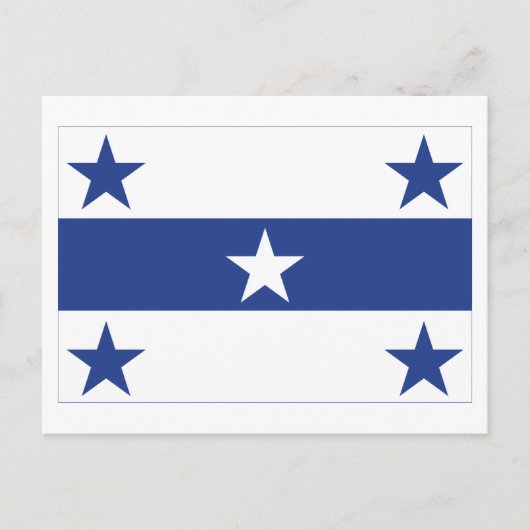 vlag van Gambier Briefkaart (Voorkant)