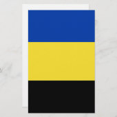 Vlag van Gelderland Briefpapier (Voorkant / Achterkant)