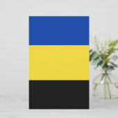Vlag van Gelderland Briefpapier (Staand voorkant)