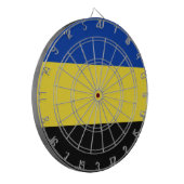 Vlag van Gelderland Dartbord (Voorkant Links)
