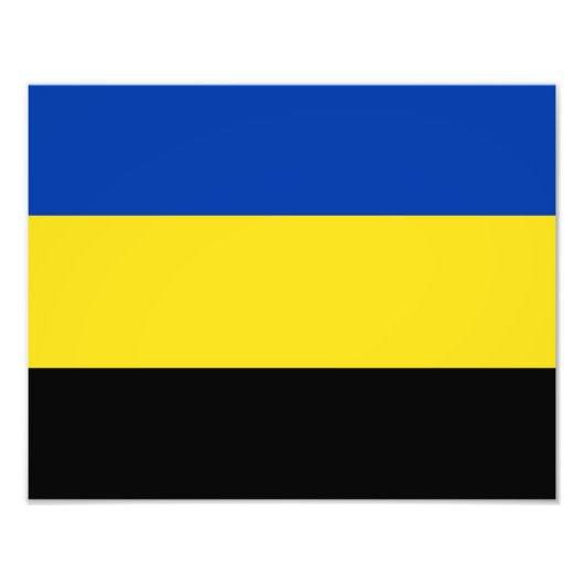 Vlag van Gelderland Foto Afdruk (Voorkant)