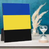 Vlag van Gelderland Fotoplaat (Zijkant)