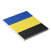Vlag van Gelderland Notitieblok (Schuin)
