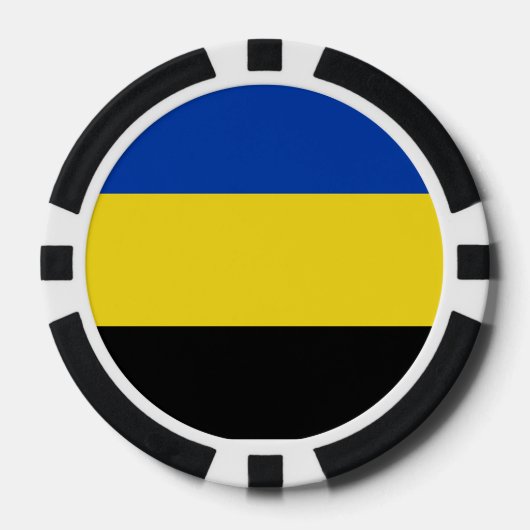 Vlag van Gelderland Poker Chips (Voorkant)