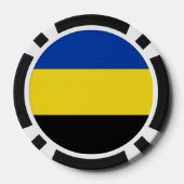 Vlag van Gelderland Poker Chips (Achterkant)