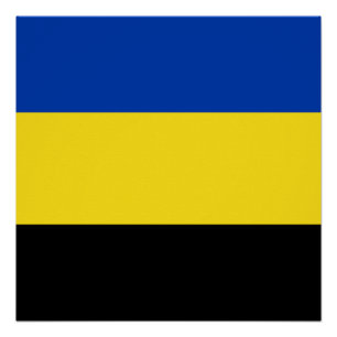 Vlag van Gelderland Poster