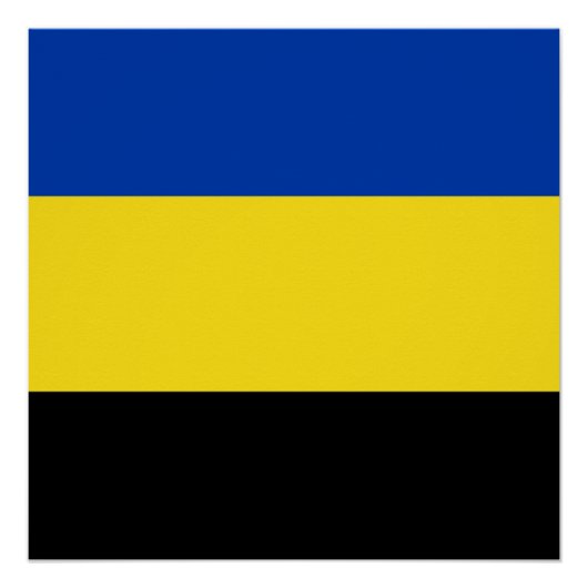 Vlag van Gelderland Poster (Voorkant)