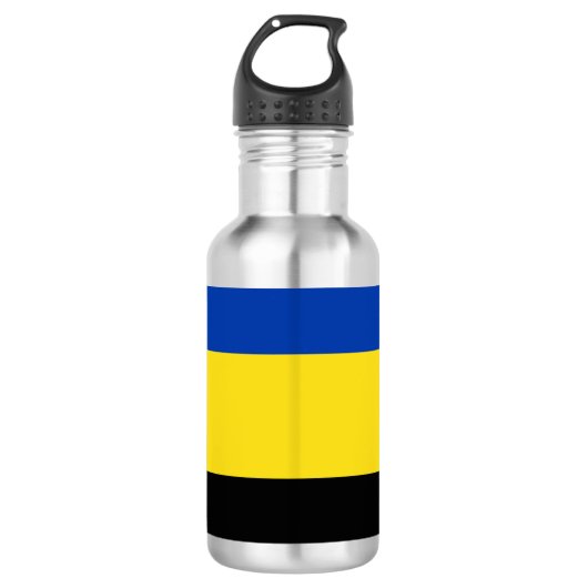 Vlag van Gelderland Waterfles (Voorkant)