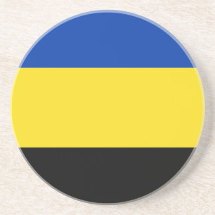 Vlag van Gelderland Zandsteen Onderzetter