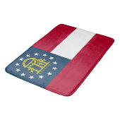 Vlag van Georgia (Amerikaanse staat) Badmat (Gekanteld)