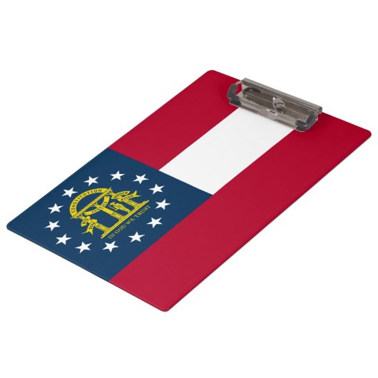 Vlag van Georgia (Amerikaanse staat) Klembord (Gekanteld)
