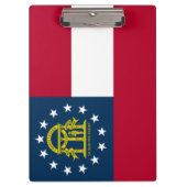 Vlag van Georgia (Amerikaanse staat) Klembord (Voorkant)