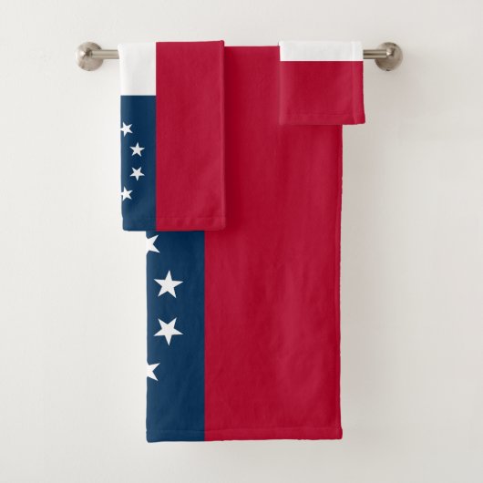 Vlag van Georgia Bad Handdoek (Insitu)