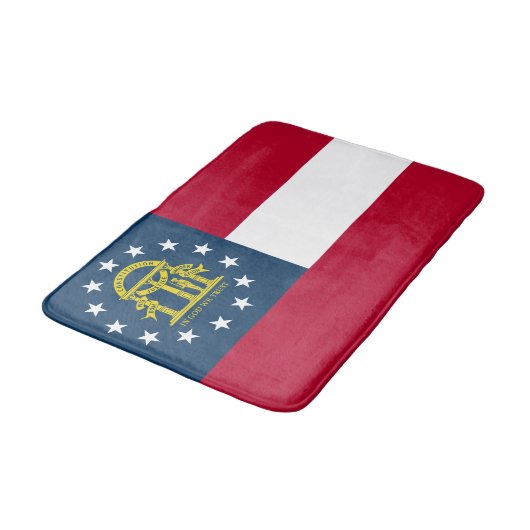 Vlag van Georgia Badmat (Gekanteld)