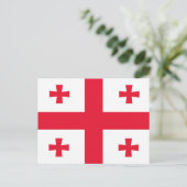 Vlag van Georgia Briefkaart (Staand voorkant)