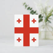 Vlag van Georgia Briefkaart (Staand voorkant)