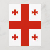Vlag van Georgia Briefkaart (Voorkant)