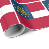 Vlag van Georgia Cadeaupapier (Rol Hoek)