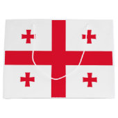 Vlag van Georgia Groot Cadeauzakje (Voorkant)