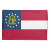 Vlag van Georgia Kussensloop (Achterkant)