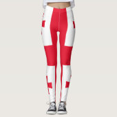 Vlag van Georgia Leggings (Voorkant)