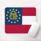 Vlag van Georgia Muismat (Met muis)