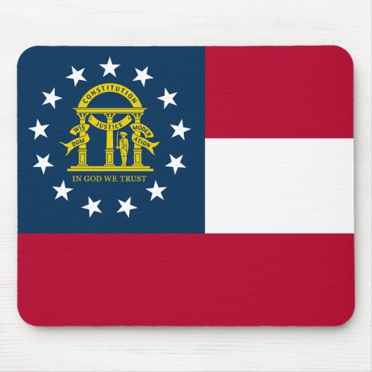 Vlag van Georgia Muismat (Voorkant)