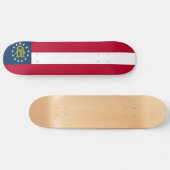 Vlag van Georgia Persoonlijk Skateboard (Horizontaal)