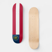 Vlag van Georgia Persoonlijk Skateboard (Voorkant)