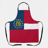 Vlag van Georgia Schort (Voorkant)