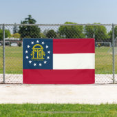 Vlag van Georgia Spandoek (Insitu)