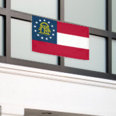 Vlag van Georgia Spandoek (Buitenkant Gebouw)