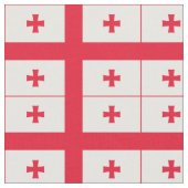 Vlag van Georgia Stof (Close Up)