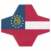 Vlag van Georgia Voetbal (Enkel)