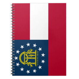 Vlag van Georgia (VS-staat) Notitieboek