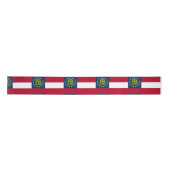 Vlag van Georgia (VS-staat) Satijnen Lint (Voorkant)