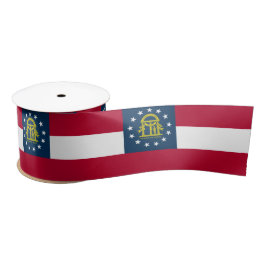 Vlag van Georgia (VS-staat) Satijnen Lint