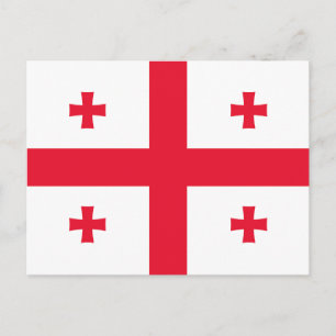 Vlag van Georgië Briefkaart